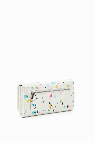 Large paint wallet | Desigual