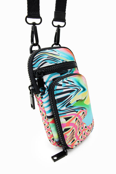 Psychedelic wallet smartphone holder | Desigual