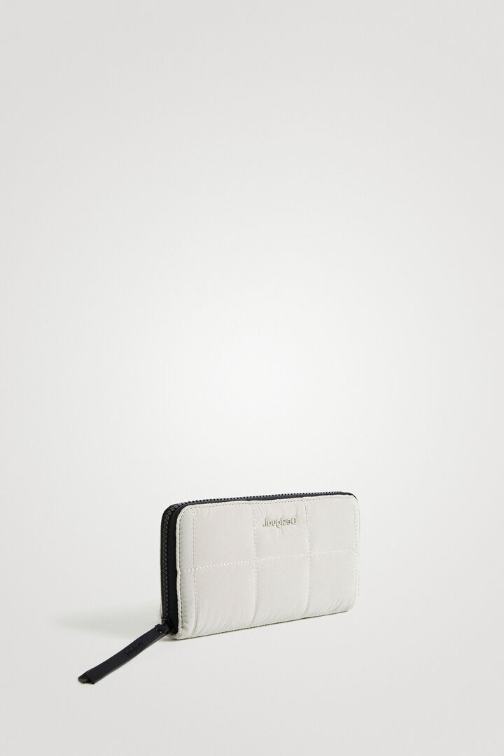 Padded long coin purse | Desigual