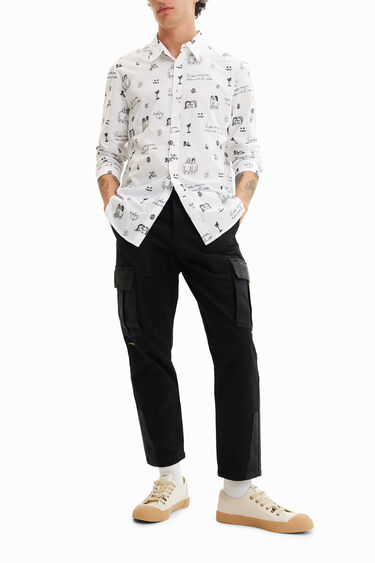 Embroidered voile shirt | Desigual