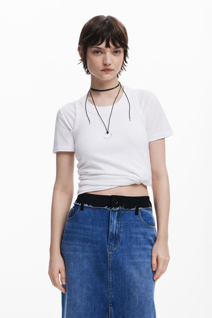 Zweifarbiger Rock | Desigual