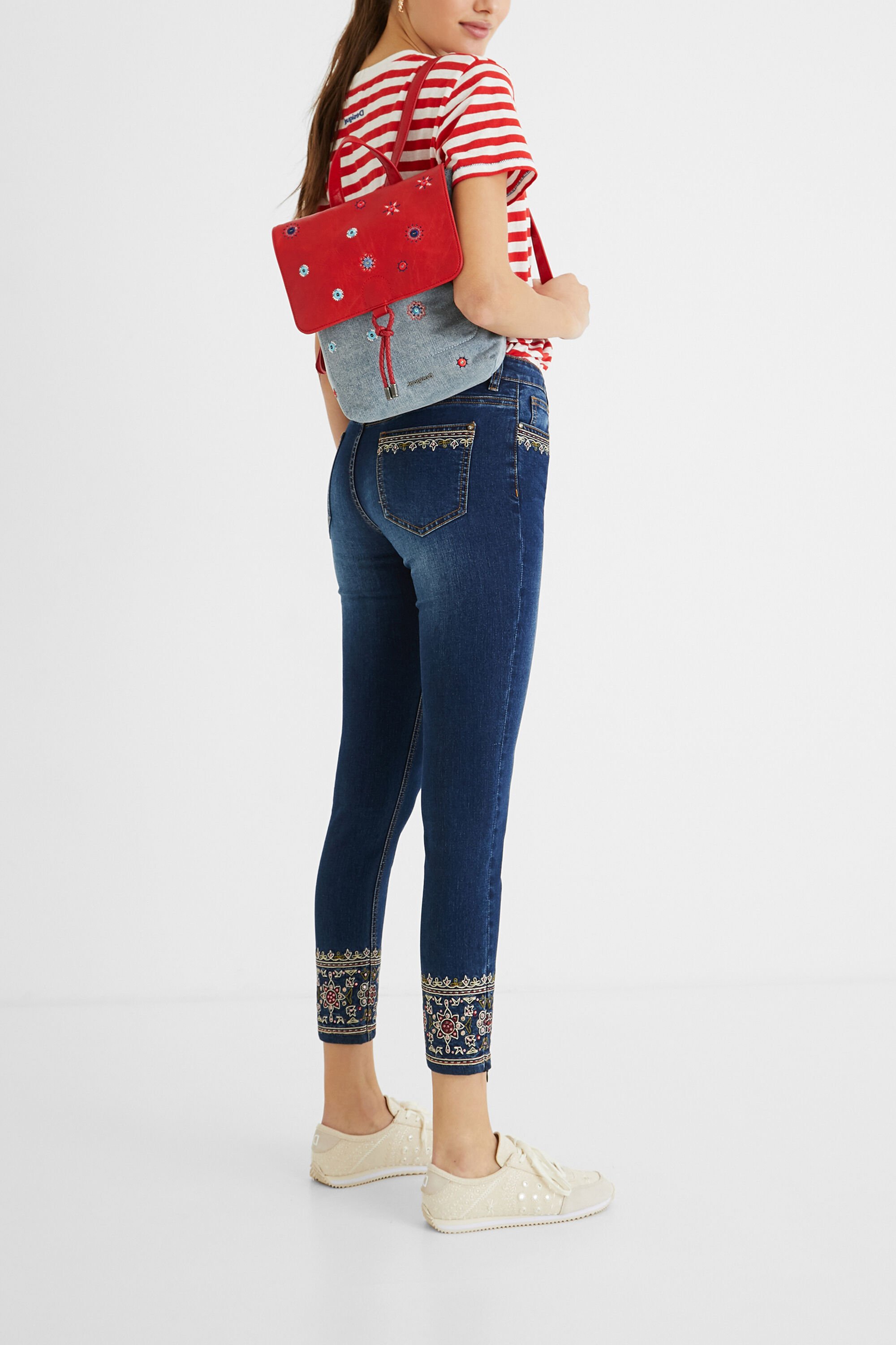 Skinny exotic jeans Desigual