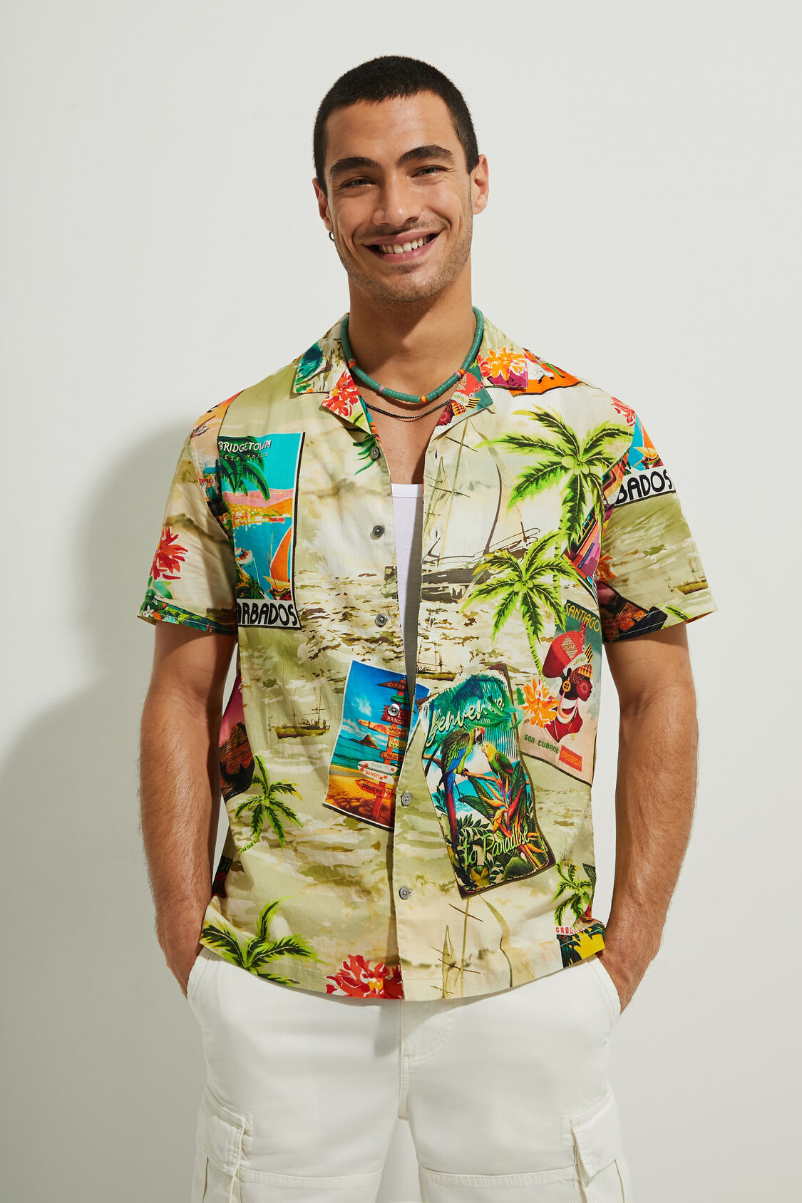 Chemise Liquette Homme Personnalisé - Sourceman - Hawaiian Shirt