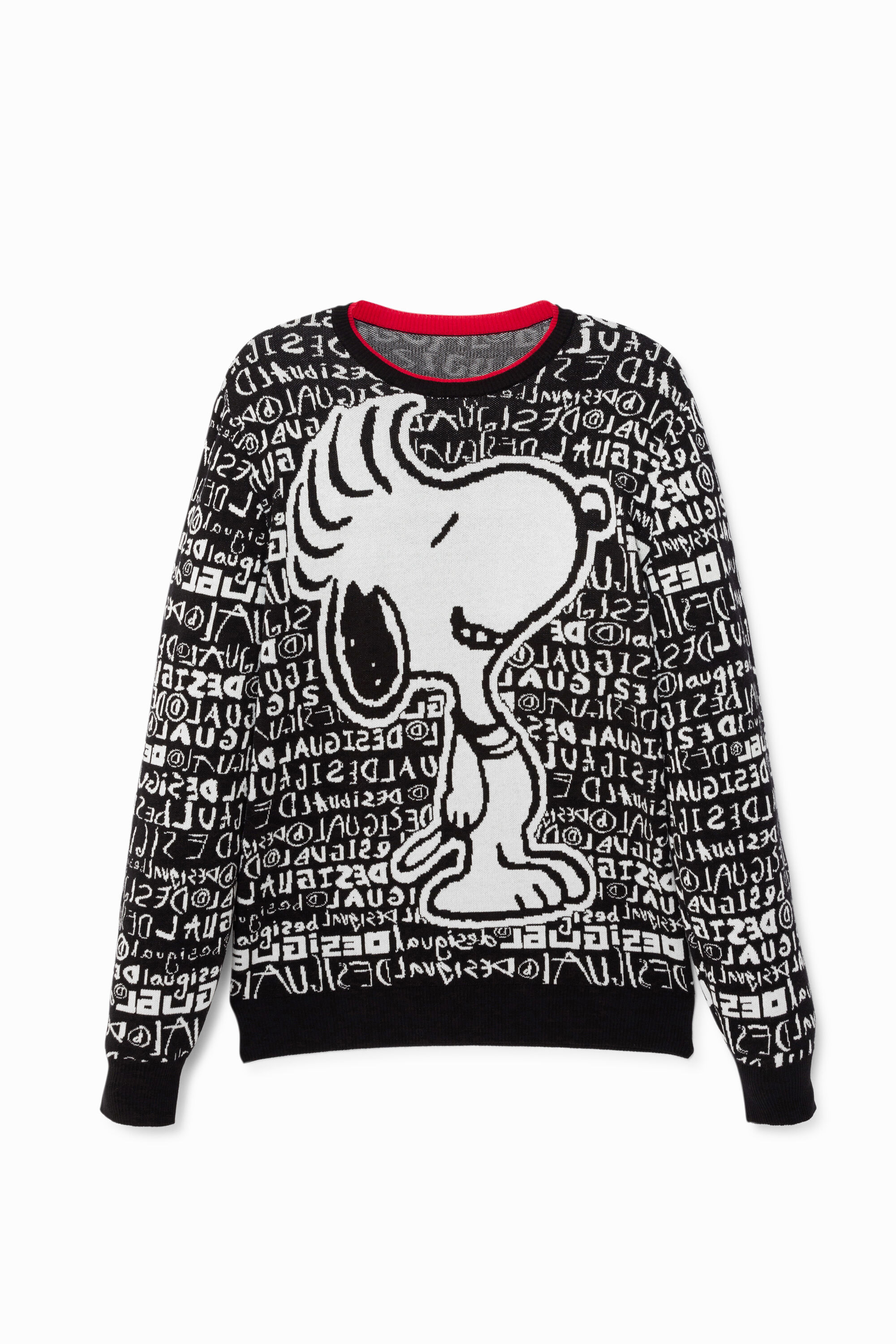 Pull tricot Snoopy - Desigual - Modalova