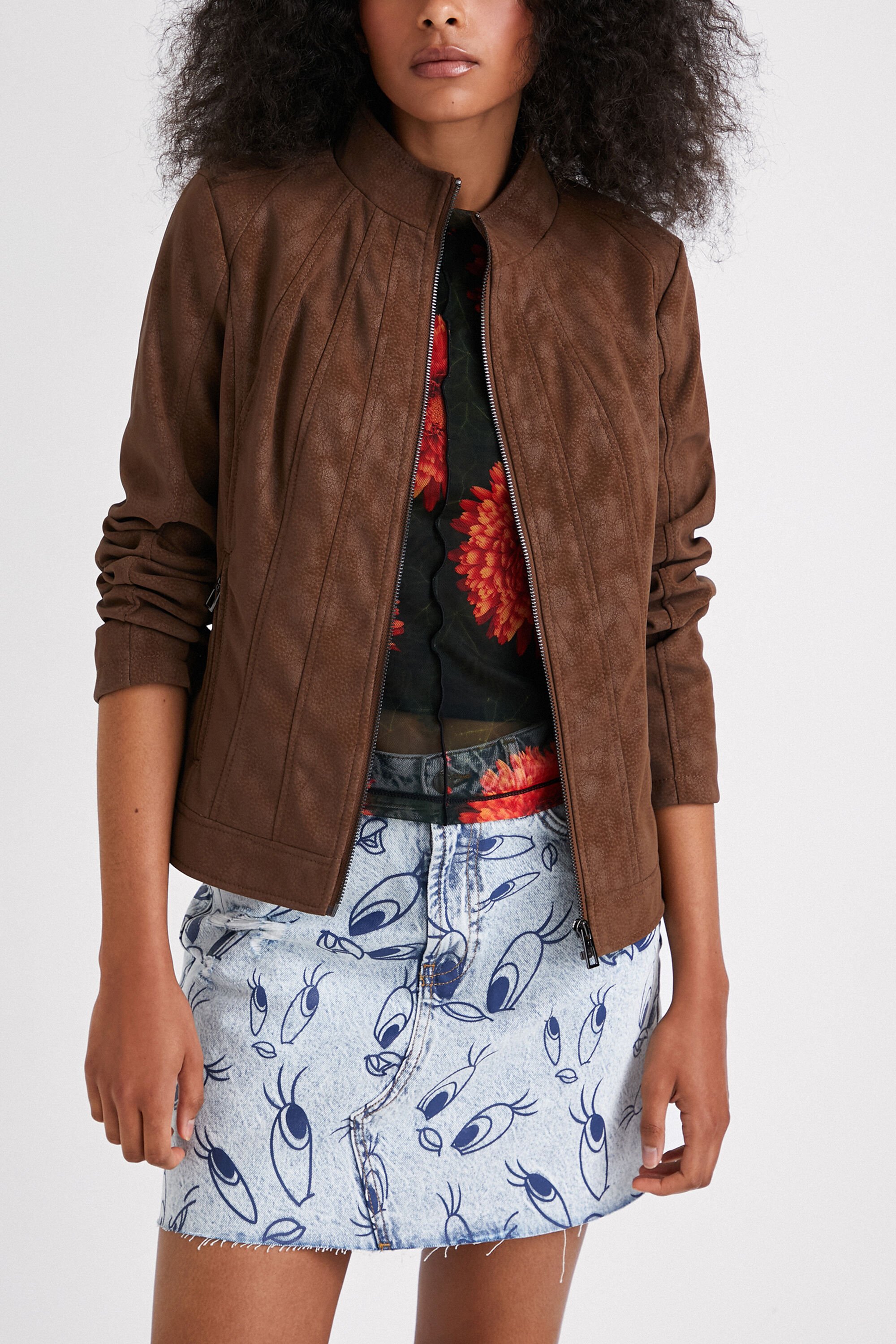 Desigual biker jacket on sale