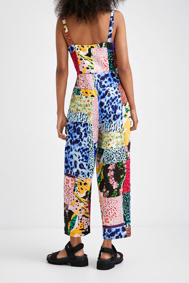 Patchwork kombinezon s printom | Desigual