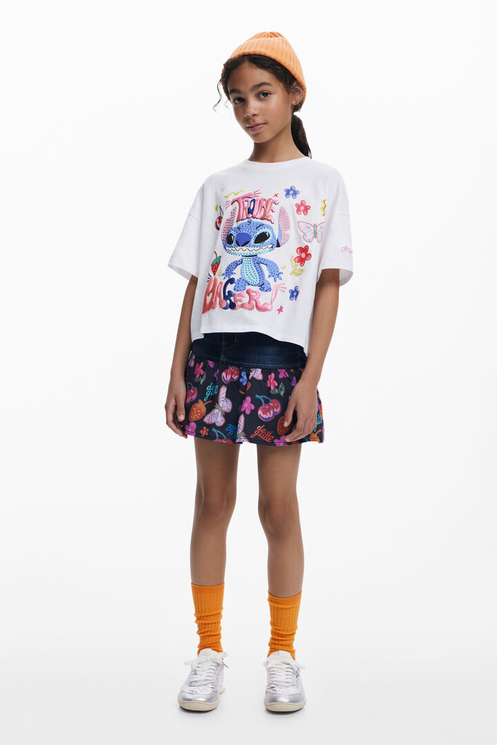 Stitch™ 3D cropped T-shirt