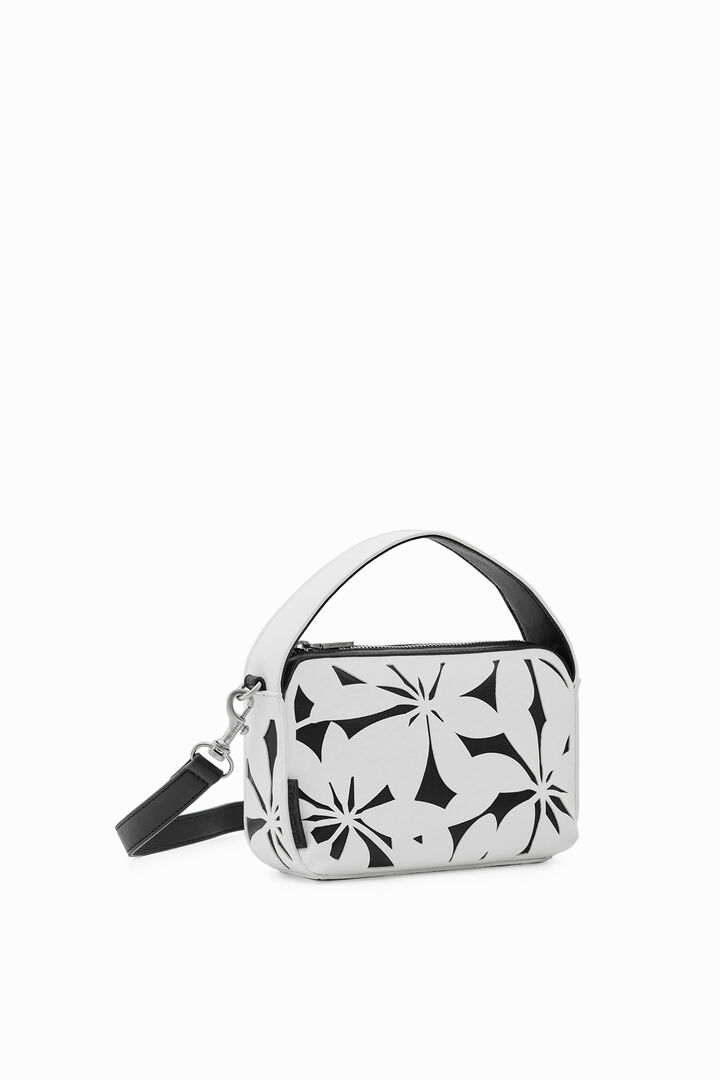 Bolso mini flores troqueladas | Desigual