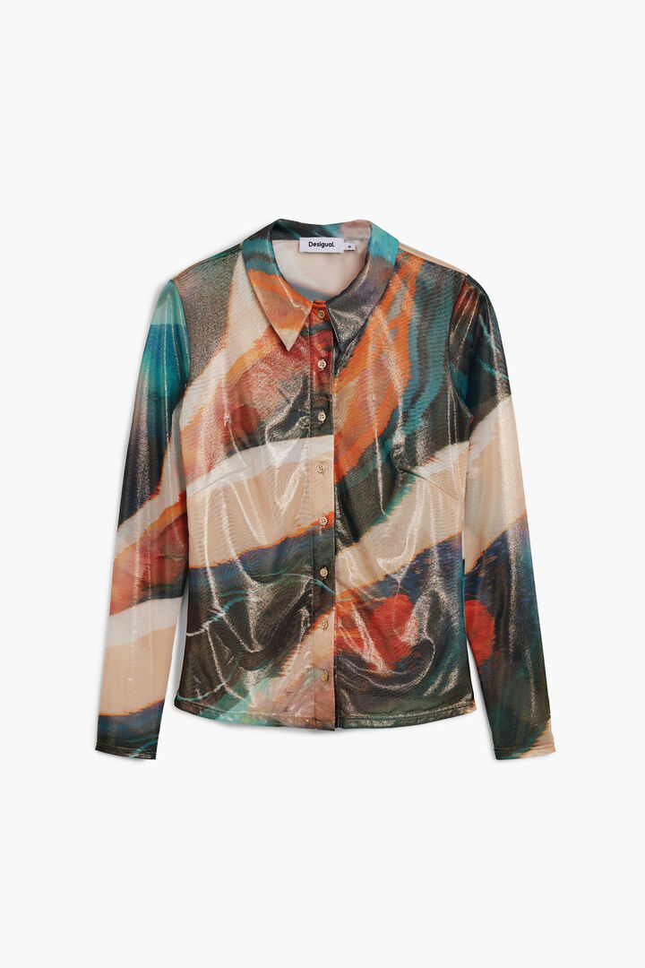 Multitone blouse