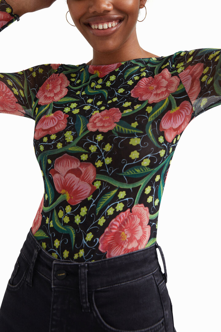 Body slim fleuri | Desigual