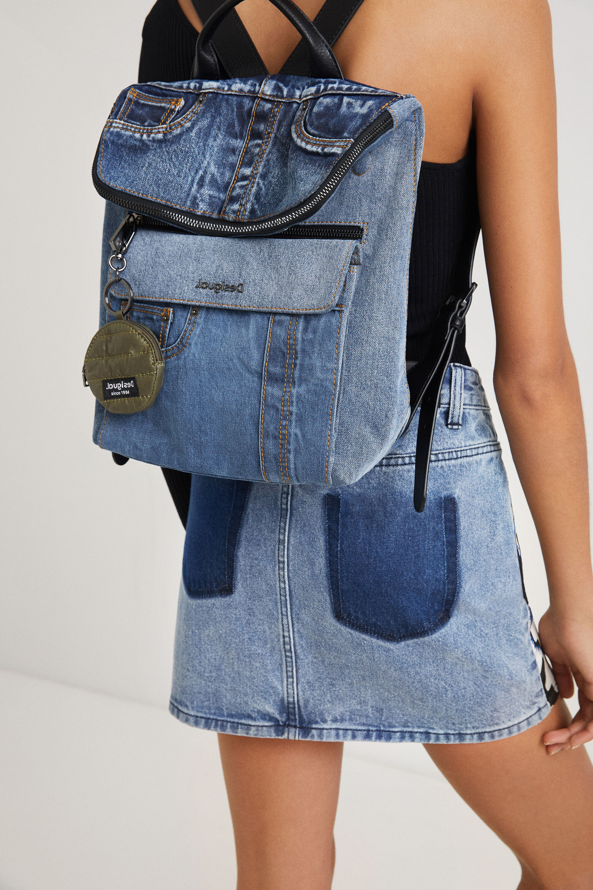 Mochilas de mezclilla antiguas online