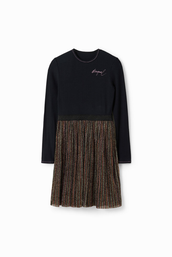 Vestido falda lurex | Desigual
