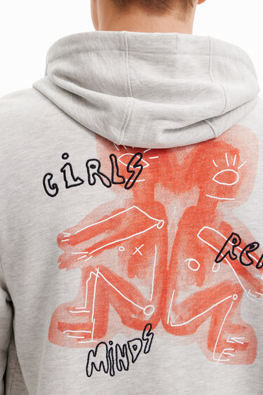 Sweatshirt met capuchon girls | Desigual