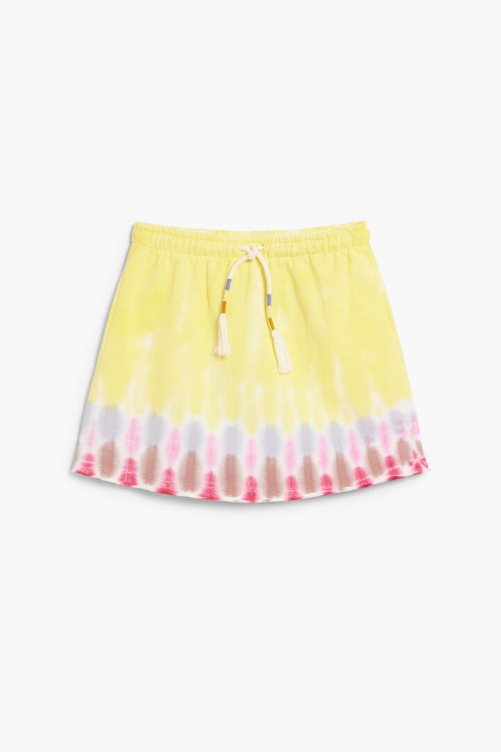 Jupe tie-dye avec élastique