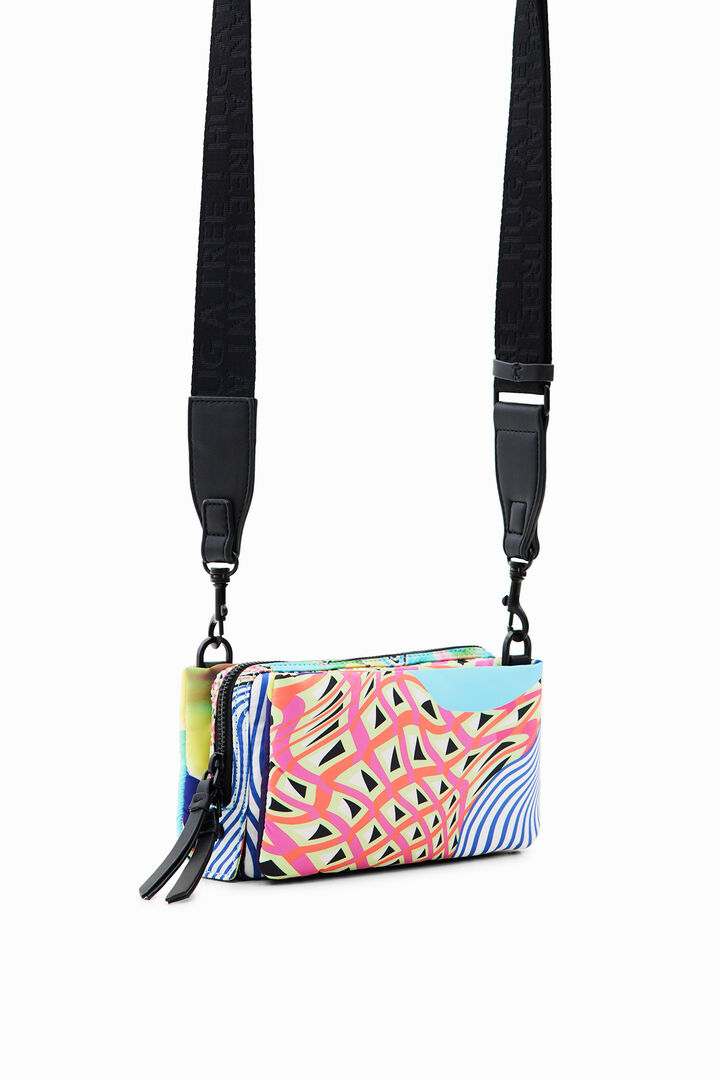 Small psychedelic crossbody bag | Desigual
