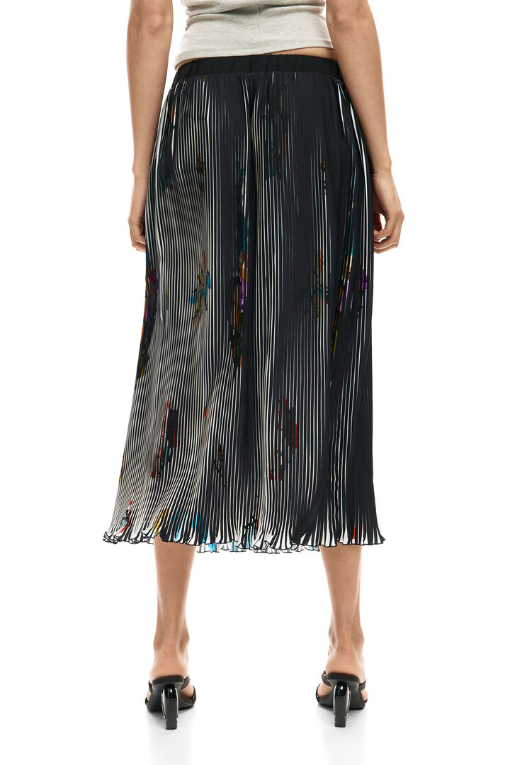 Spódnica midi o fakturze arty | Desigual