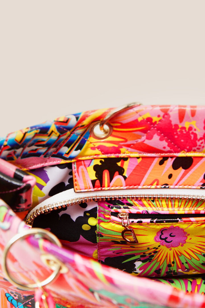 Bolso shopping bag serpiente | Desigual
