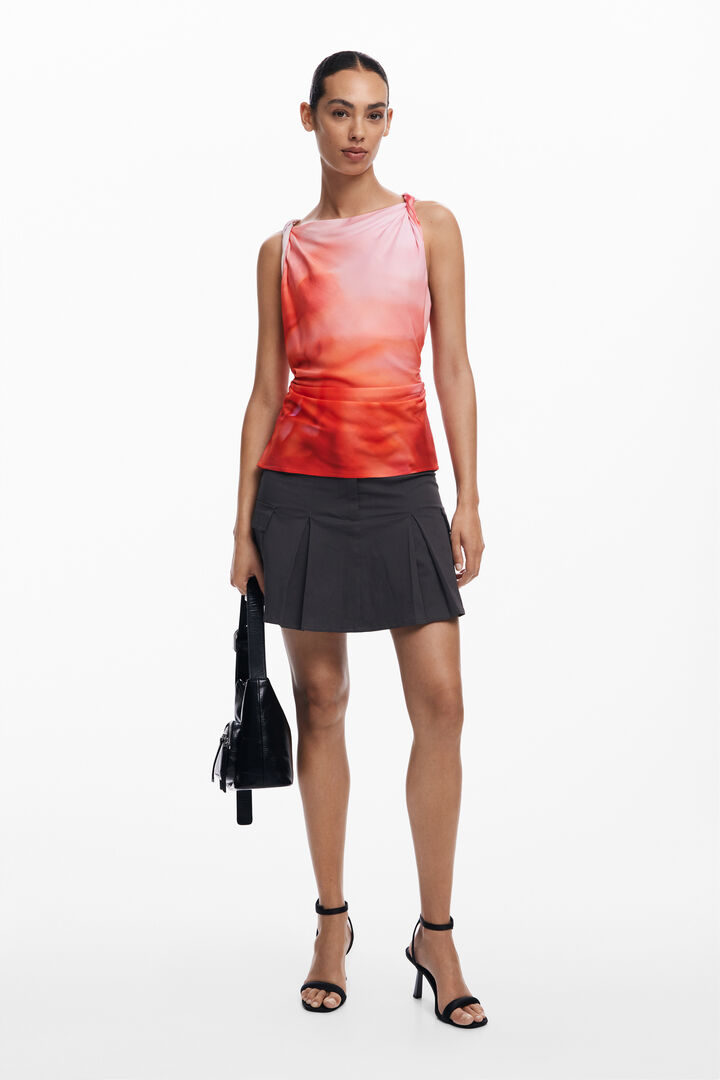 Camiseta tie-dye tirantes | Desigual