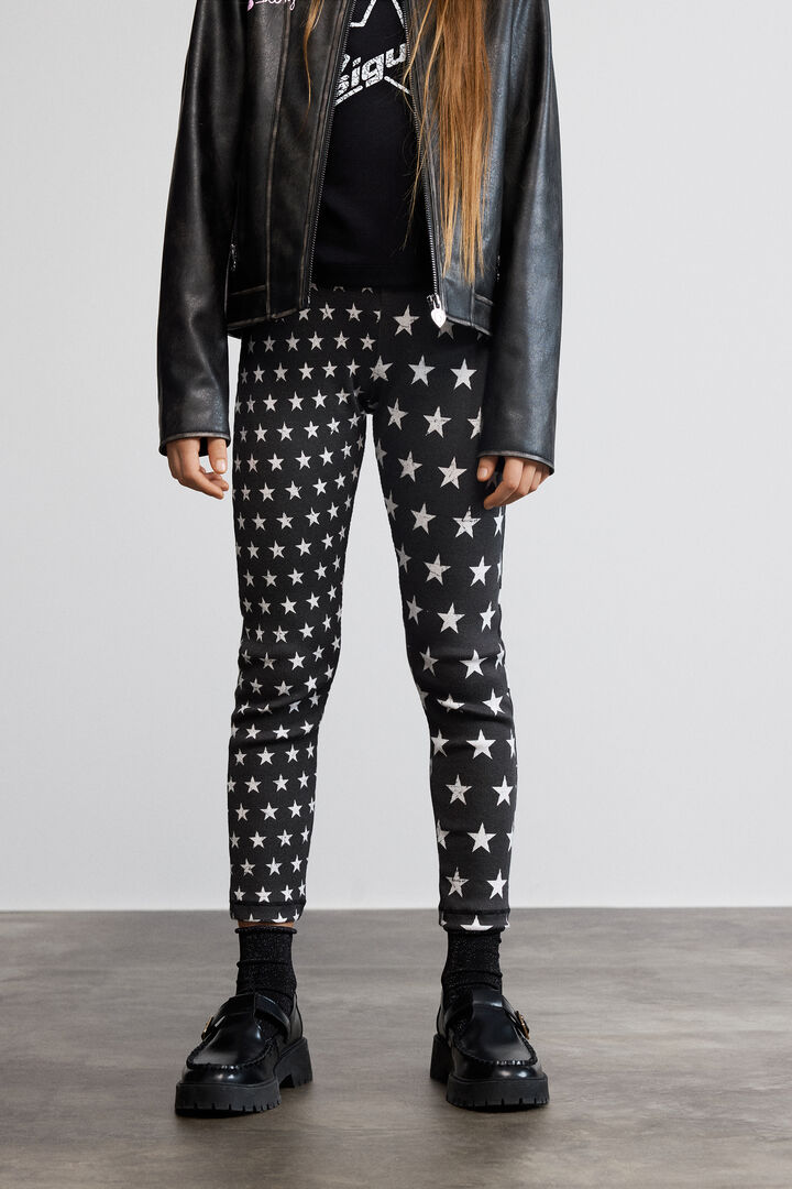 Leggings mit Sternenmuster