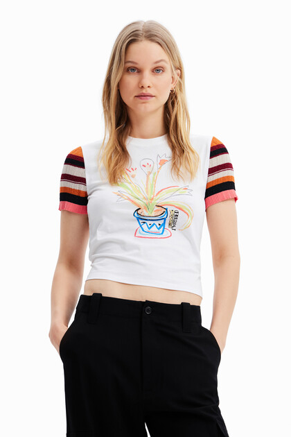 Maglietta maglia righe