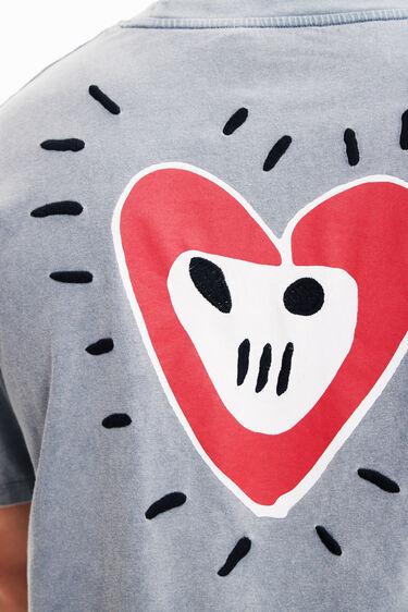 Oversize heart T-shirt | Desigual