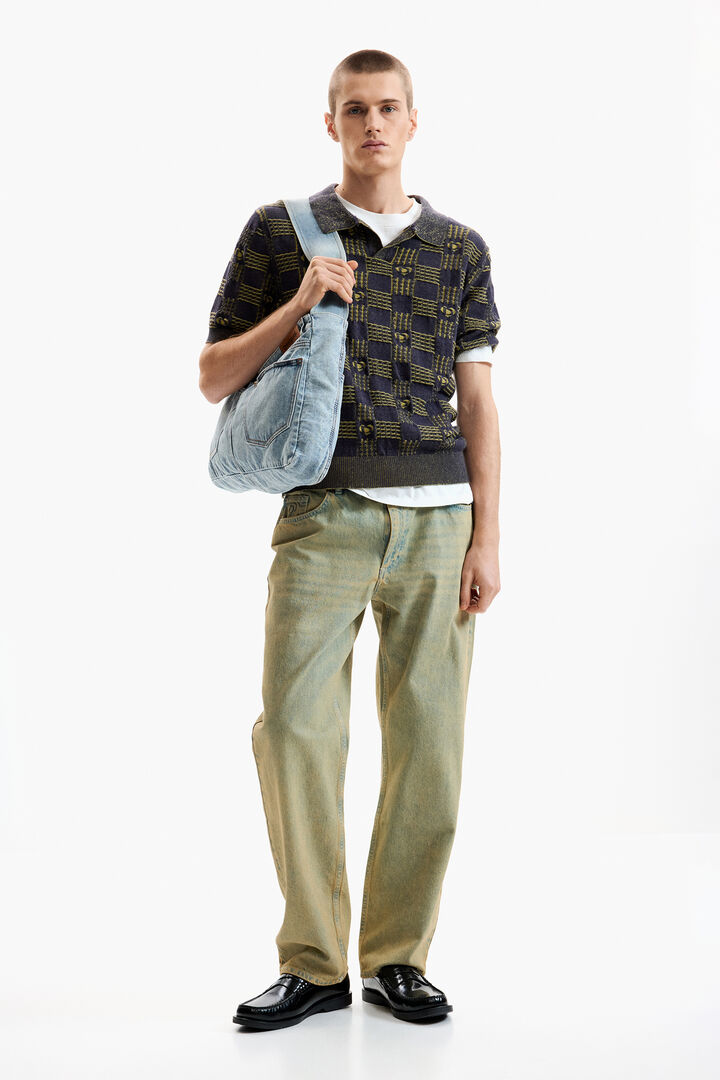 Camiseta polo bicolor | Desigual