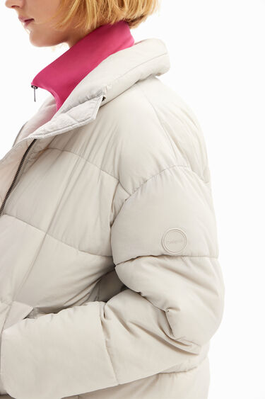 Chaqueta acolchada combinada | Desigual
