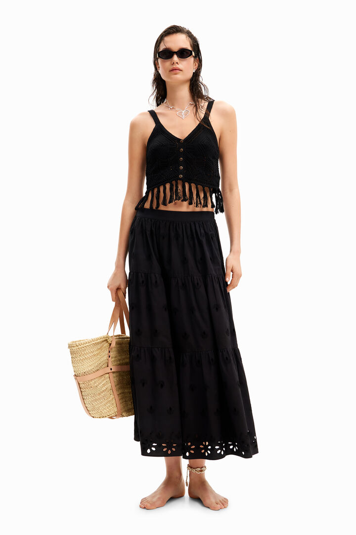 Crop Top Häkelstoff | Desigual