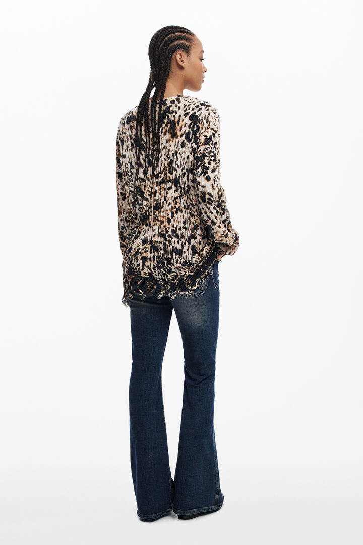 Pull imprimé animal | Desigual