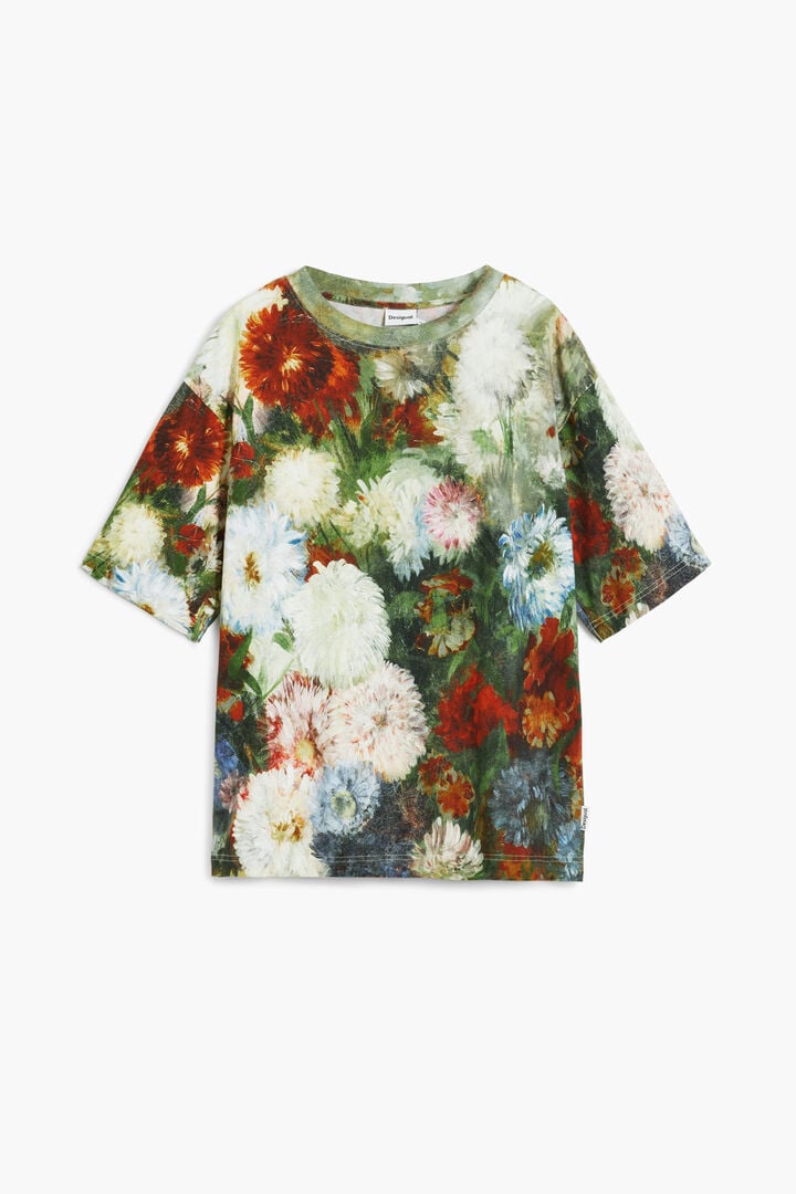 T-shirt &agrave; manches courtes jardin