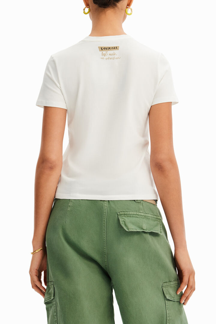 Arty face T-shirt | Desigual