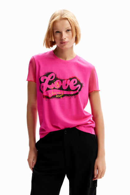 Camiseta graffiti Love