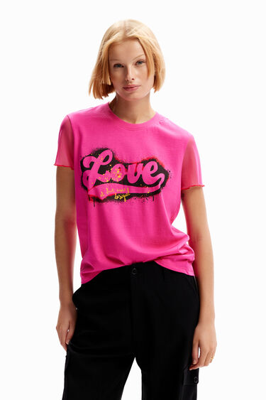 Samarreta graffiti Love | Desigual