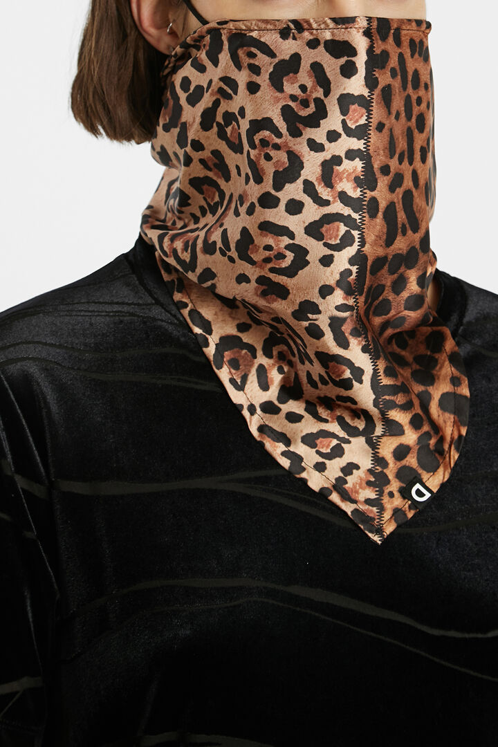 Cubre-mascarilla leopardo | Desigual