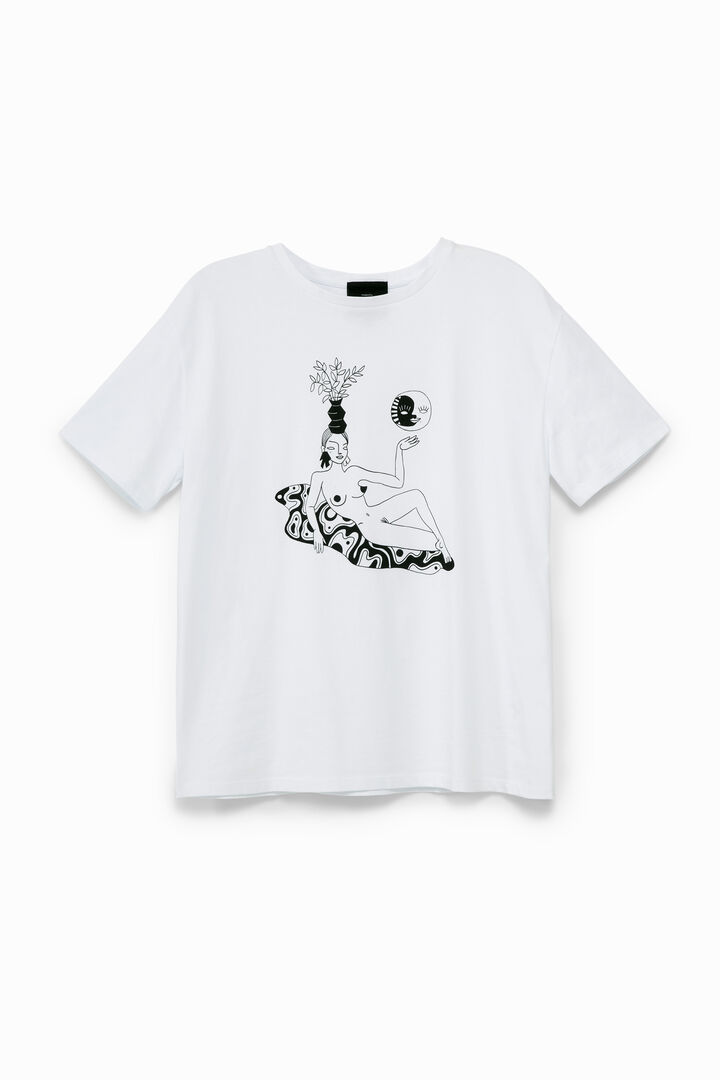 Camiseta orgánica de Miranda Makaroff | Desigual