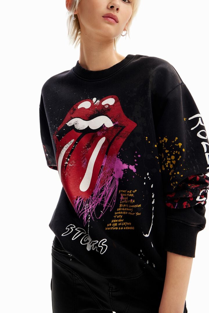 Sweatshirt splatter The Rolling Stones | Desigual