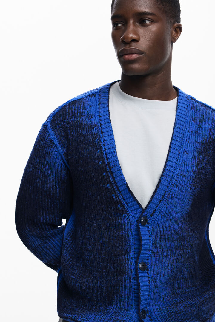 Jersey cardigan degradado | Desigual