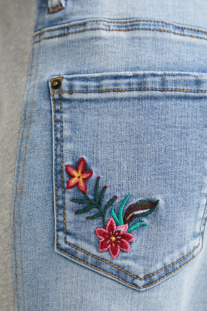Vaquero jogger floral | Desigual