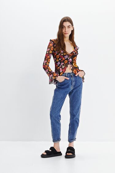 Blusa volantes M. Christian Lacroix | Desigual