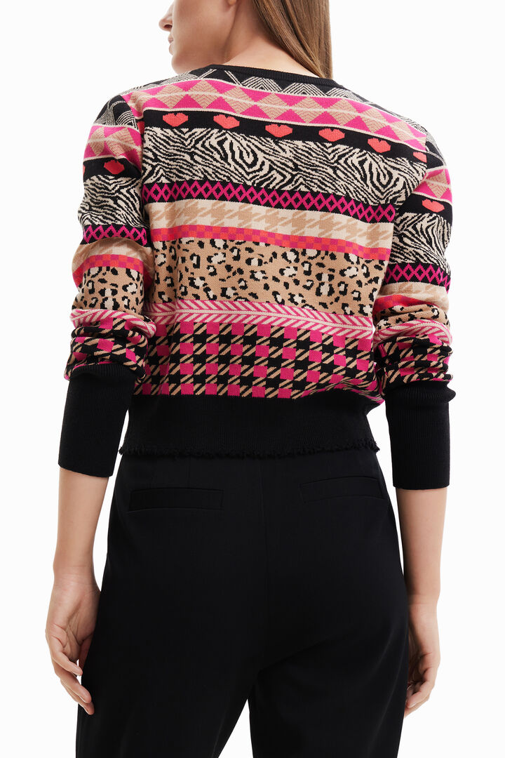 Jersey slim cenefas | Desigual