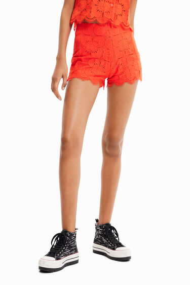 Pantaloncini pizzo retrò | Desigual