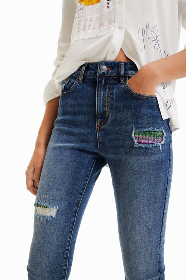 Texans Slim push-up estrips | Desigual