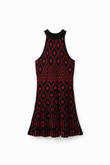 Geometrikus mintájú ruha | Desigual