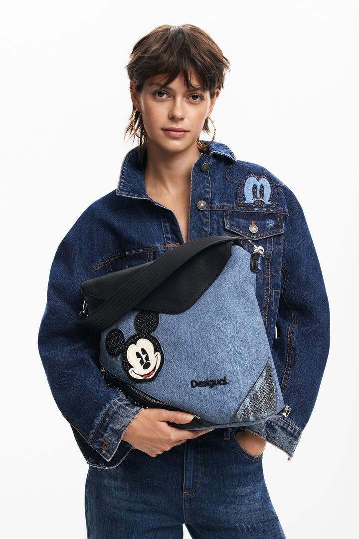 Mochila L denim Mickey | Desigual