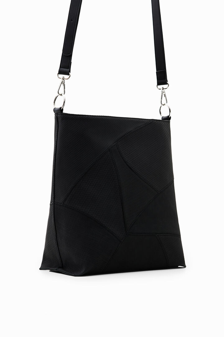 Large patchwork bucket bag | Desigual