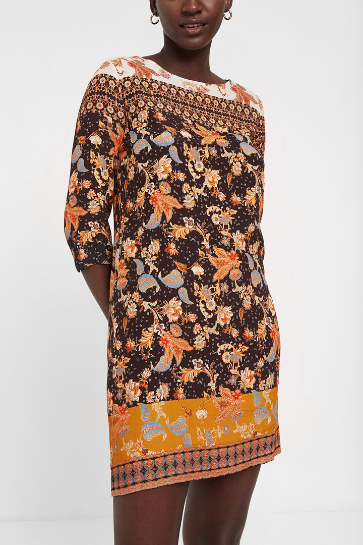 Short boho dress | Desigual