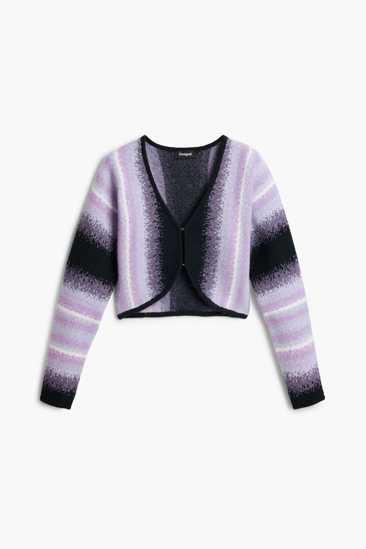 Striped cardigan sweater | Desigual