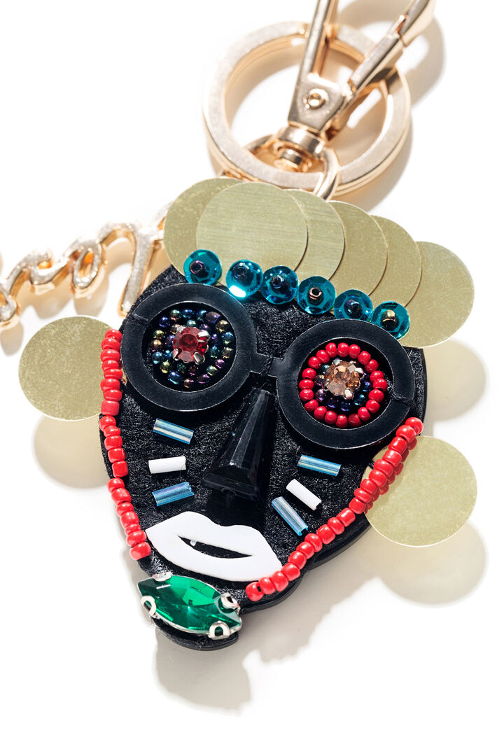 Porte-clés doré pour femme - Africa | Desigual