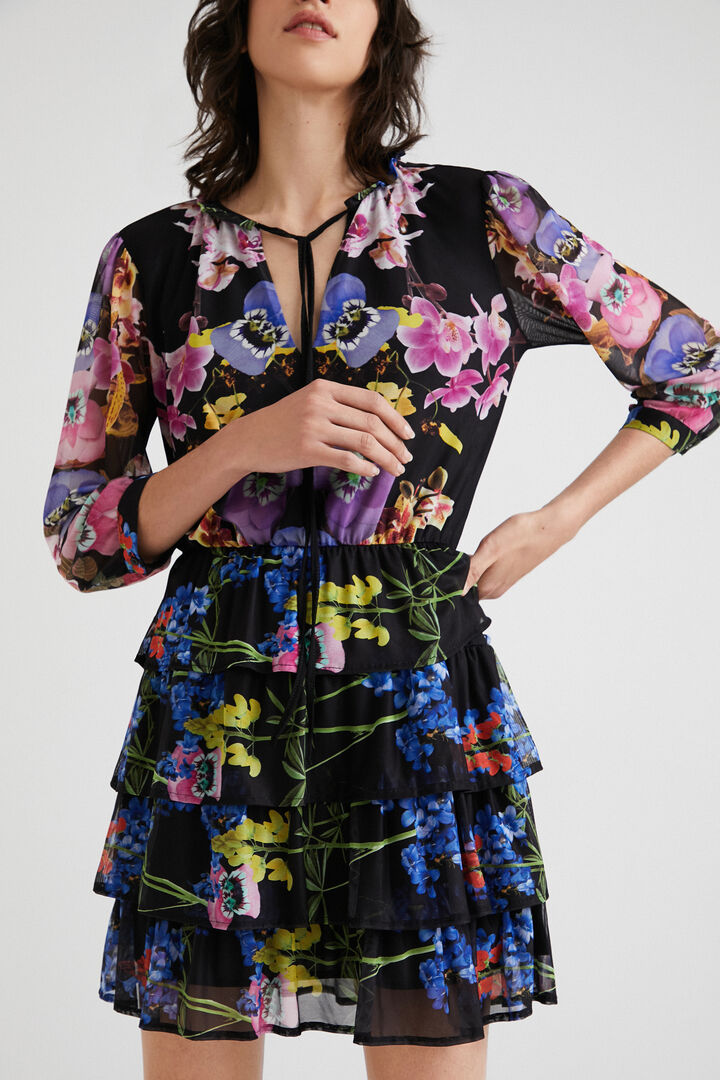Vestido orquídeas M. Christian Lacroix | Desigual