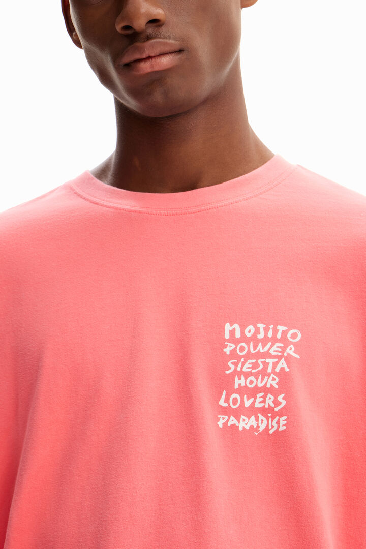 Relaxed acid-wash T-shirt | Desigual